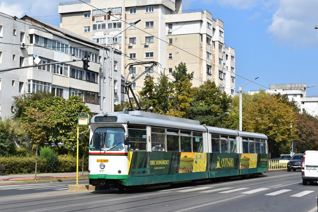 Яссы, MAN GT8 № 811