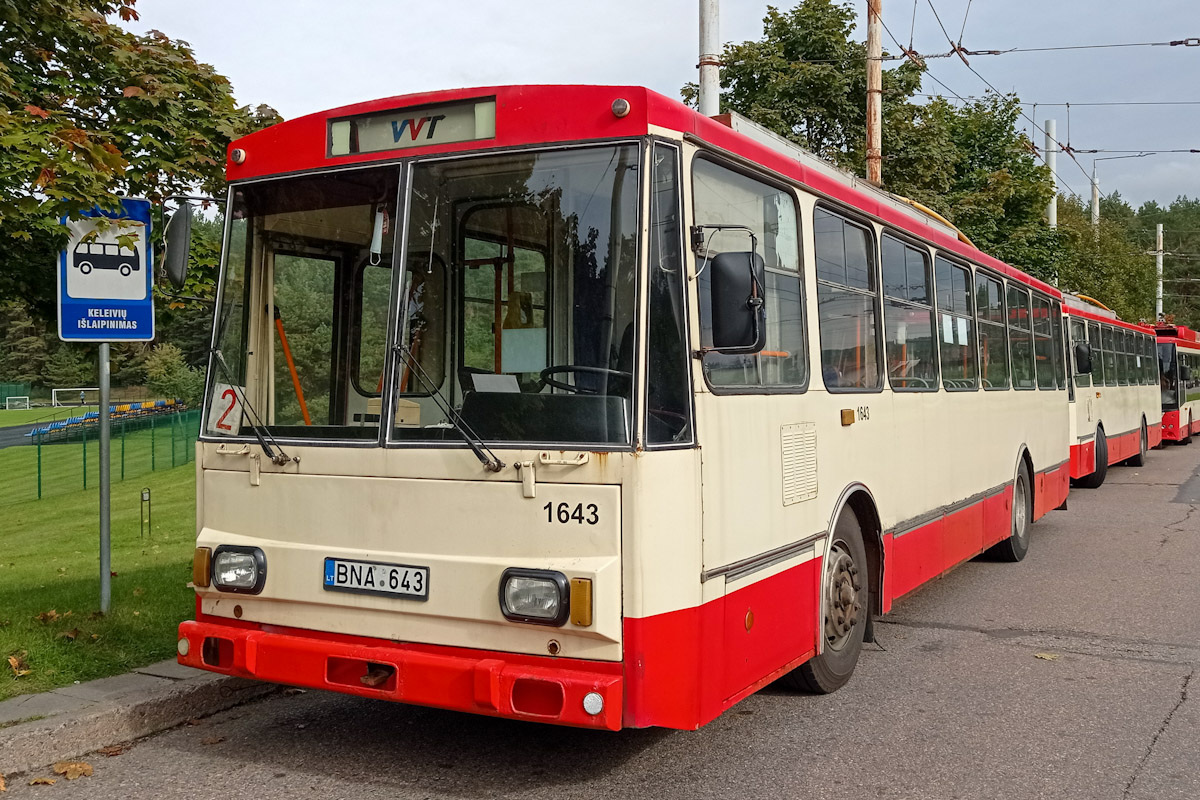Вильнюс, Škoda 14Tr13/6 № 1643
