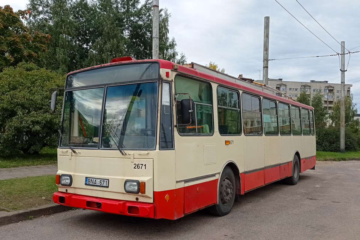 Вильнюс, Škoda 14Tr17/6M № 2671