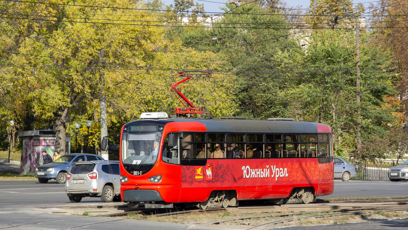 Златоуст, Tatra T3K «Иж» № 001