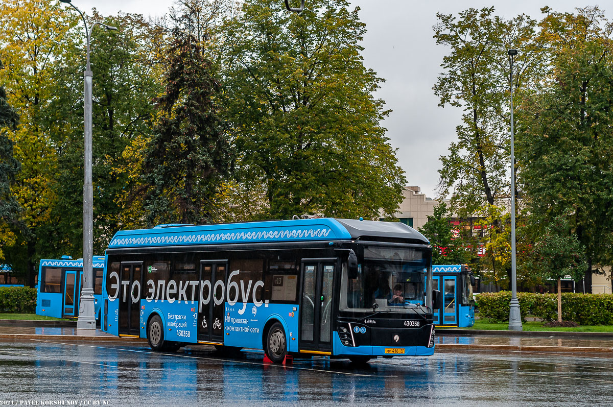 Москва, ЛиАЗ-6274 № 430358