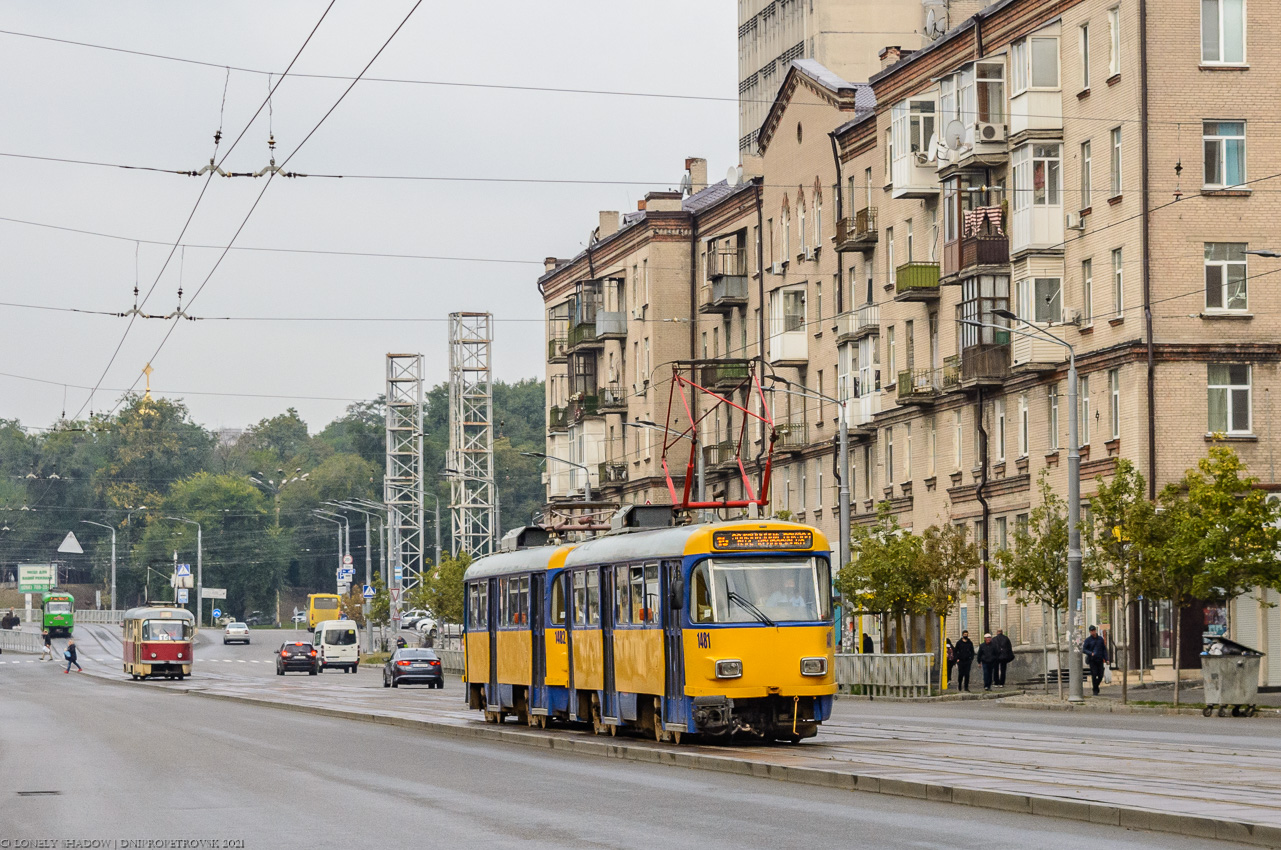 Днепр, Tatra T4D-M1 № 1481