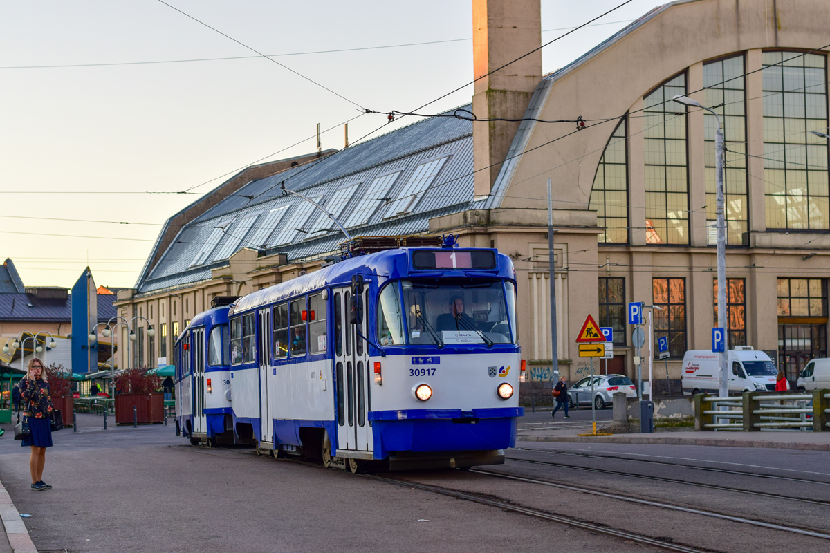 Рига, Tatra T3A № 30917