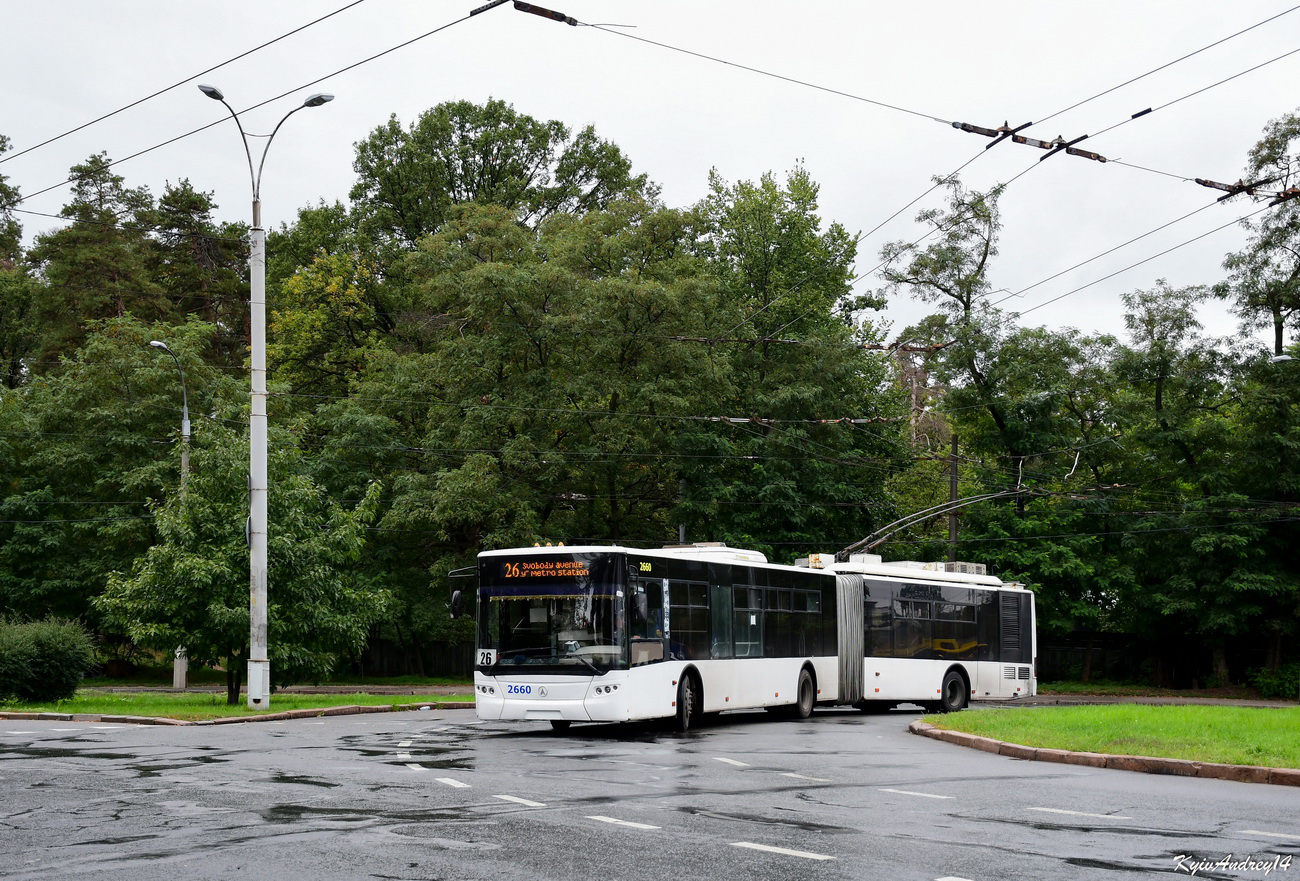 Киев, ЛАЗ E301D1 № 2660