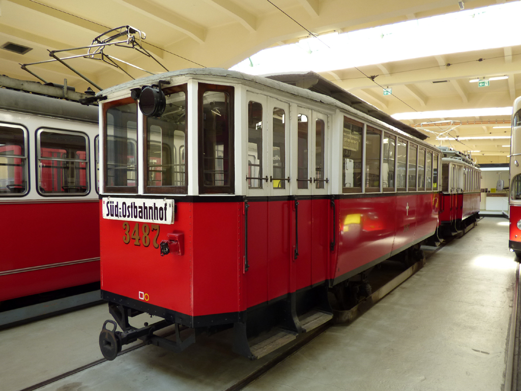 Вена, Stauding Type k2 № 3487; Вена — Tramwaytag 2021 Вена, Stauding Type k2 № 3487; Вена — Tramwaytag 2021