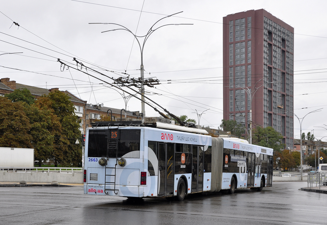 Киев, ЛАЗ E301D1 № 2663