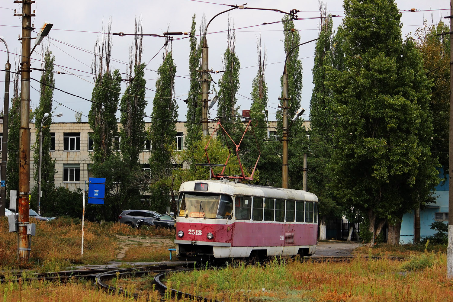 Волгоград, Tatra T3SU (двухдверная) № 2518