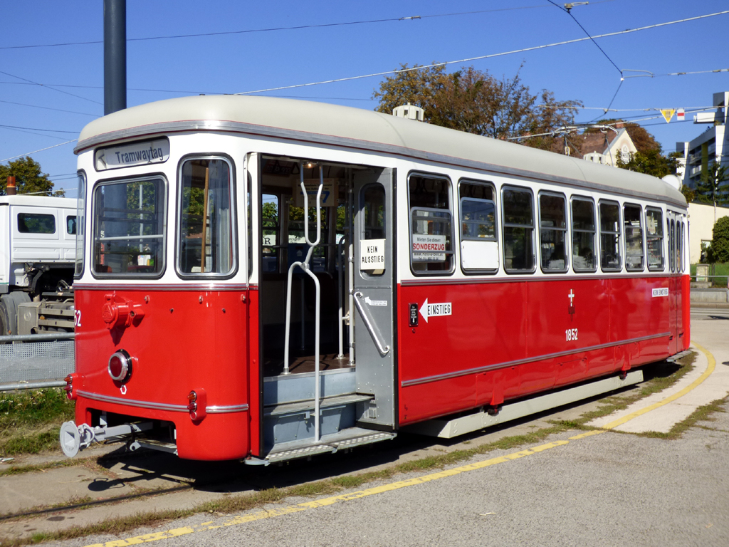 Вена, Gräf & Stift Type l3 № 1852; Вена — Tramwaytag 2021