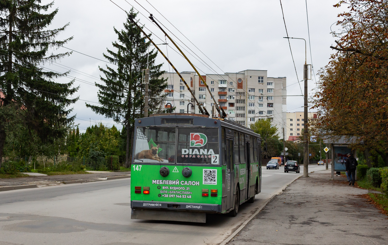 Тернополь, Škoda 14Tr11/6 № 147