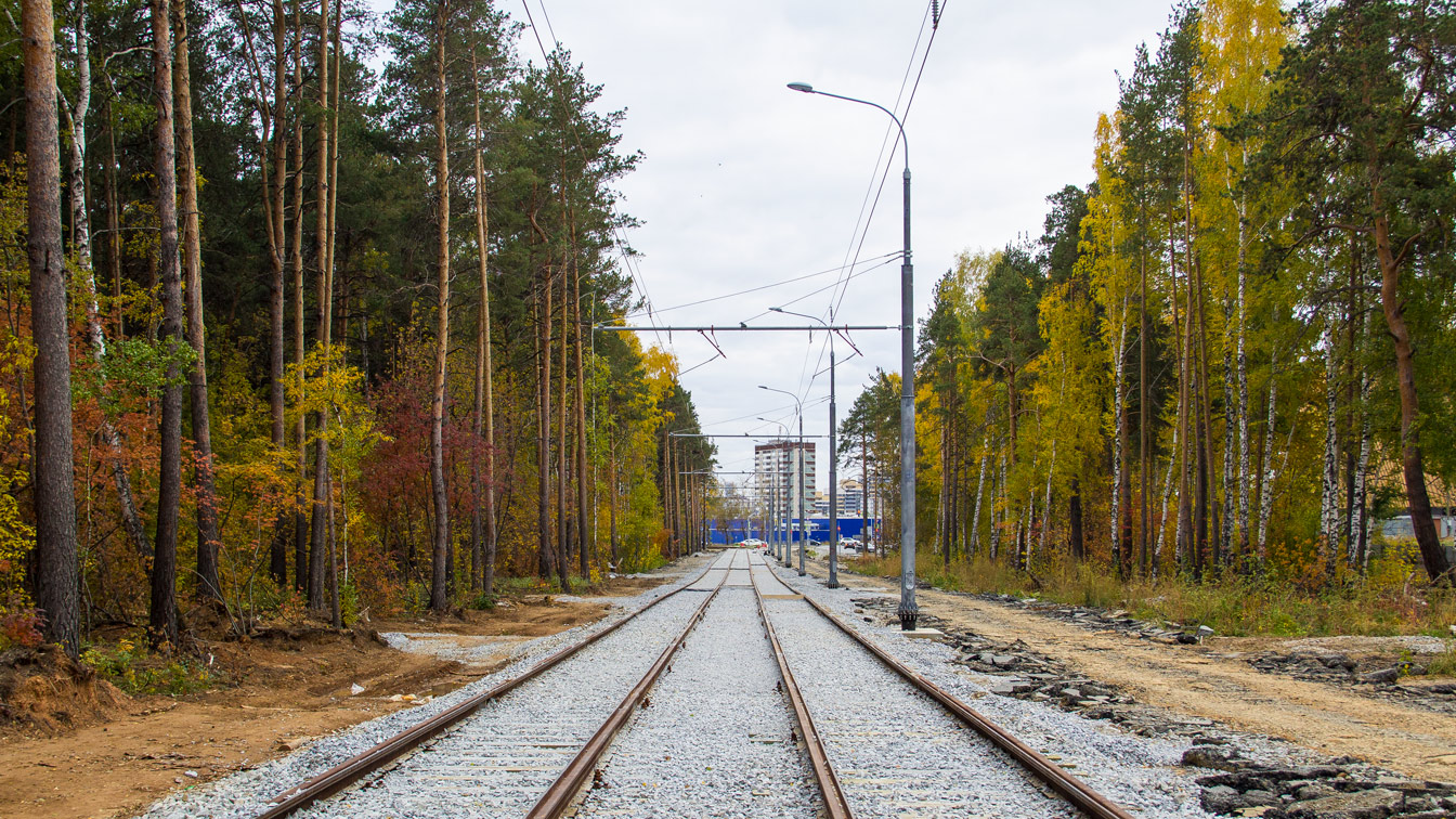 Yekaterinburg — The construction of a tram line Ekaterinburg — Verhnyaya Pyshma; Verkhniaya Pyshma — The construction of a tram line Ekaterinburg — Verhnyaya Pyshma
