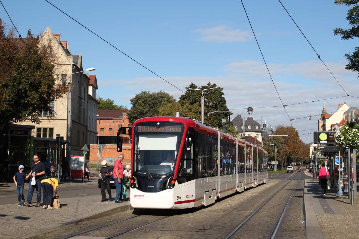 Erfurt, Stadler Tramlink # 806