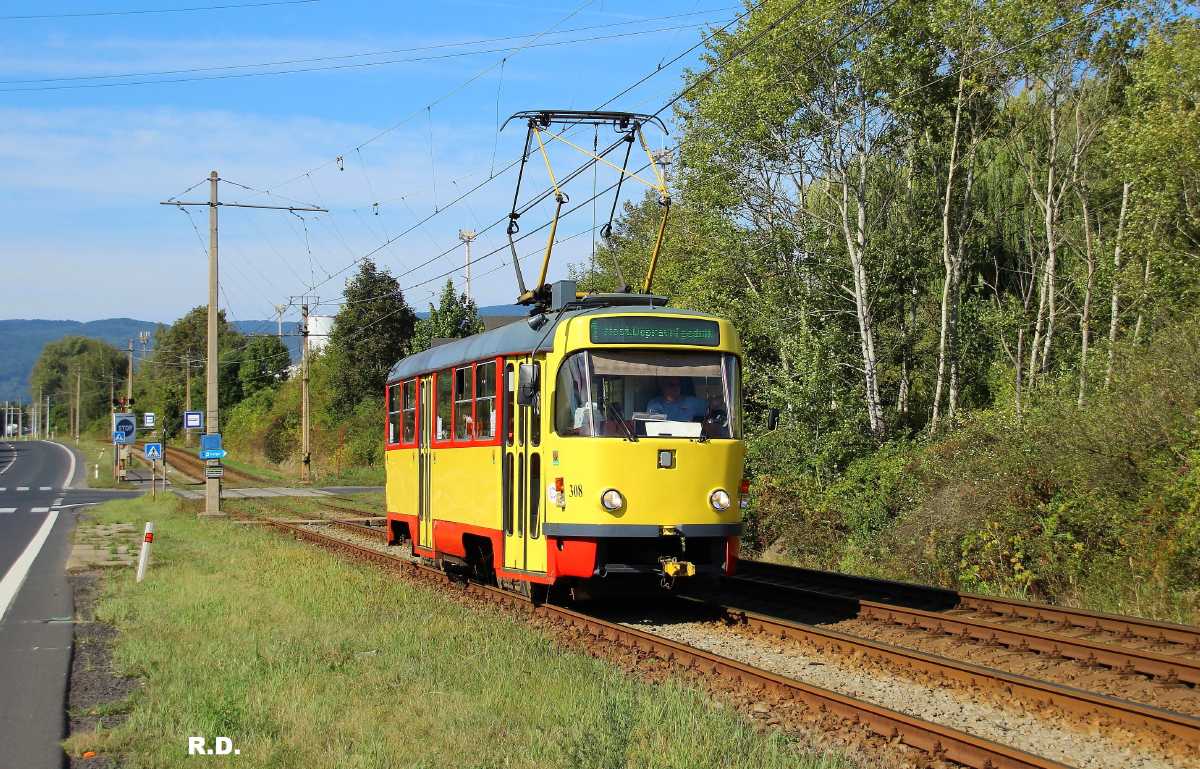 Мост ― Литвинов, Tatra T3M.3 № 308