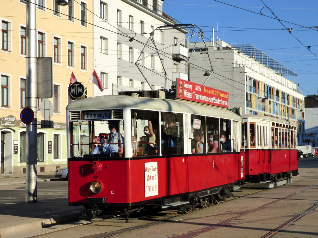 Вена, Fuchs KSW моторный № 1; Вена — Tramwaytag 2021