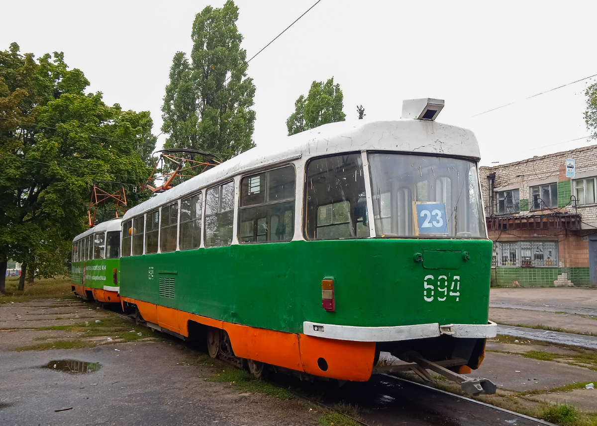 Харьков, Tatra T3SU № 694