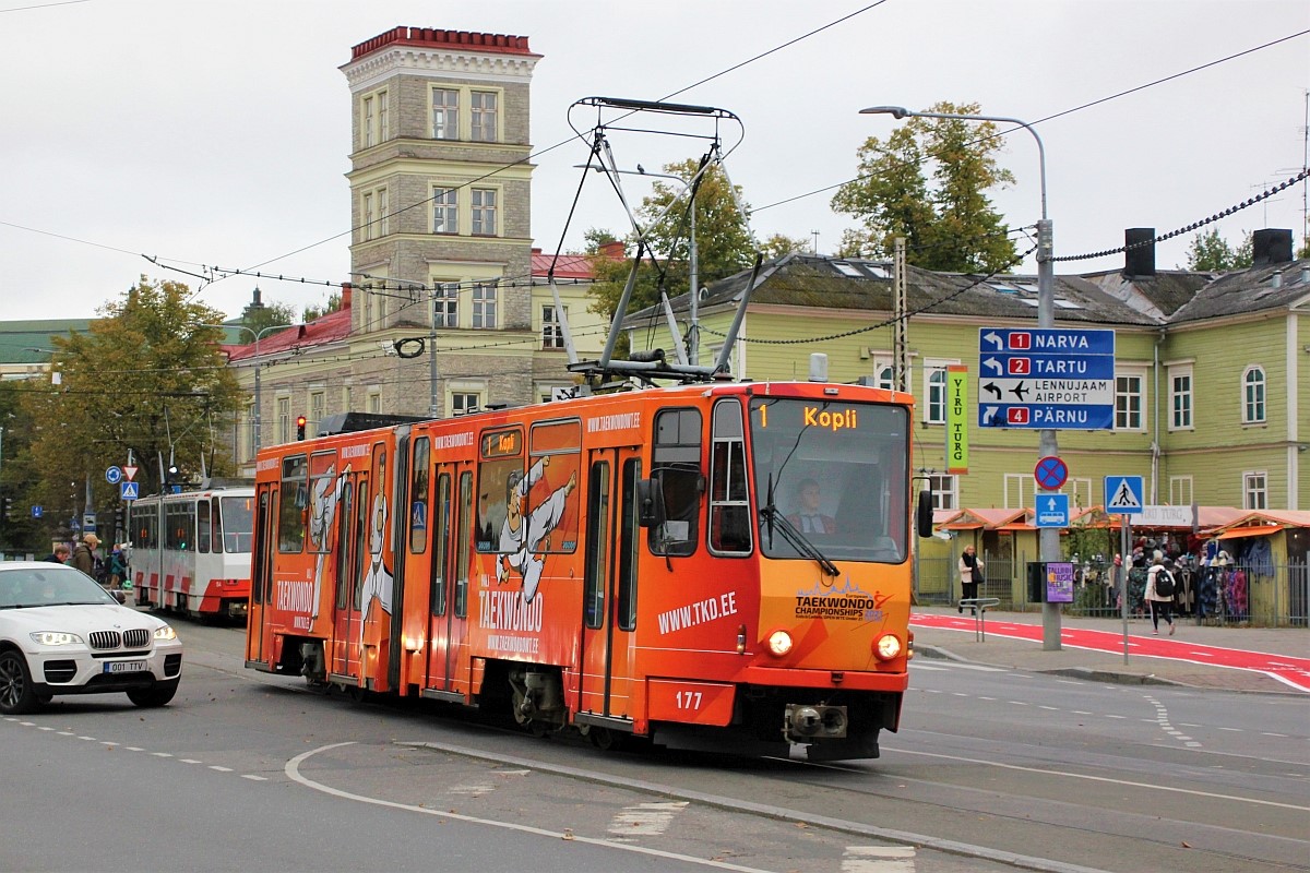 Таллин, Tatra KT4D № 177
