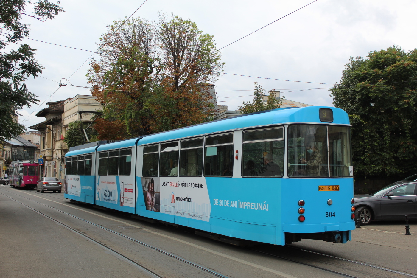 Iasi, MAN GT8 č. 804