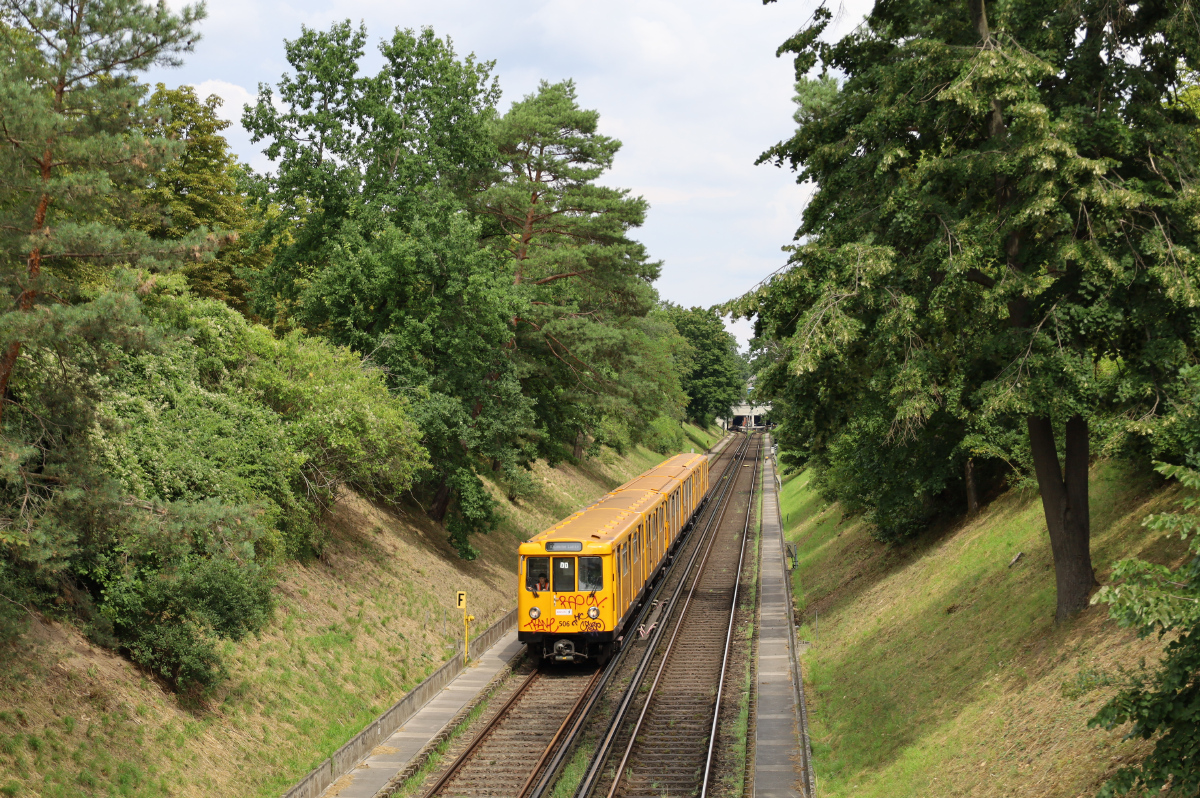 Берлин, BVG A3E № 506