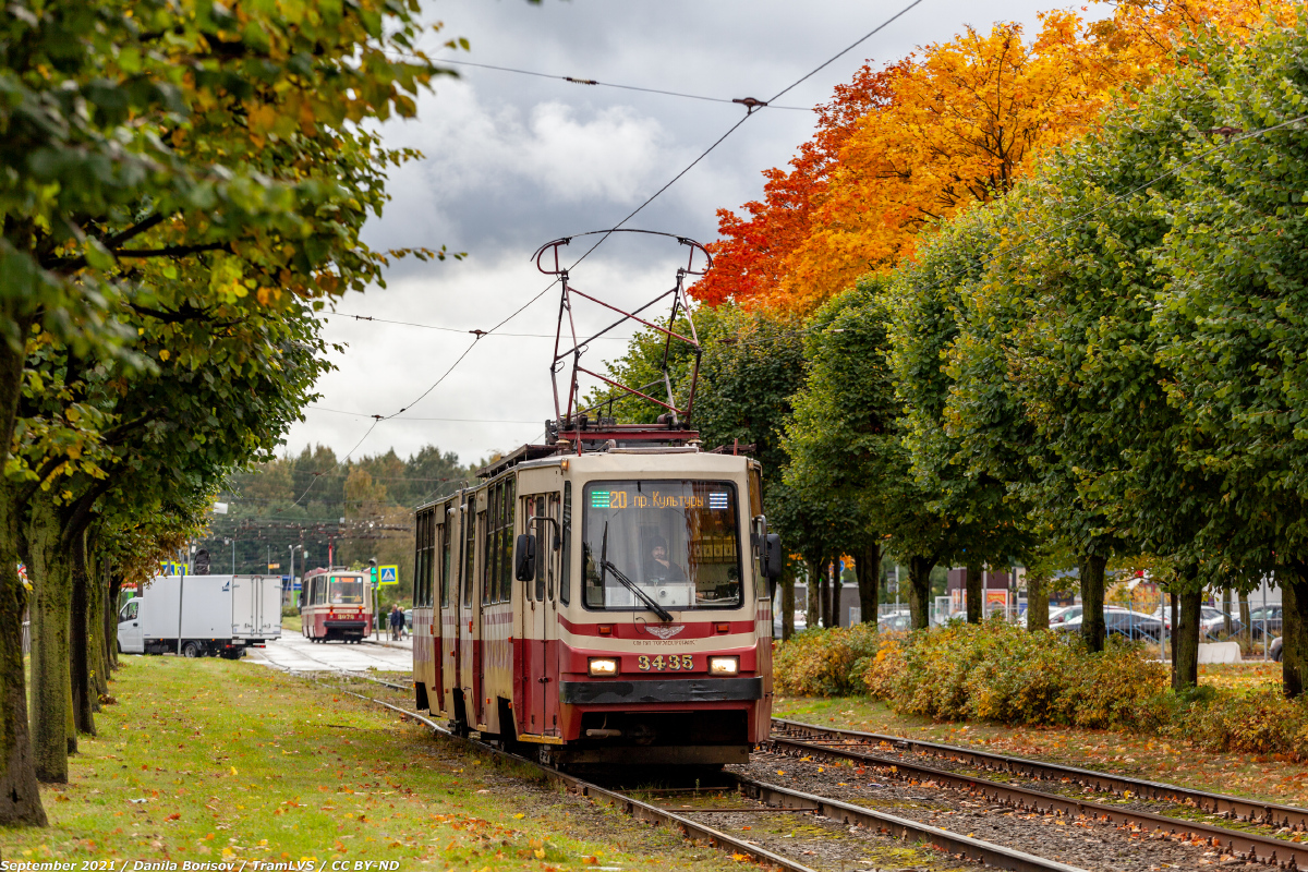 Санкт-Петербург, ЛВС-86К № 3435