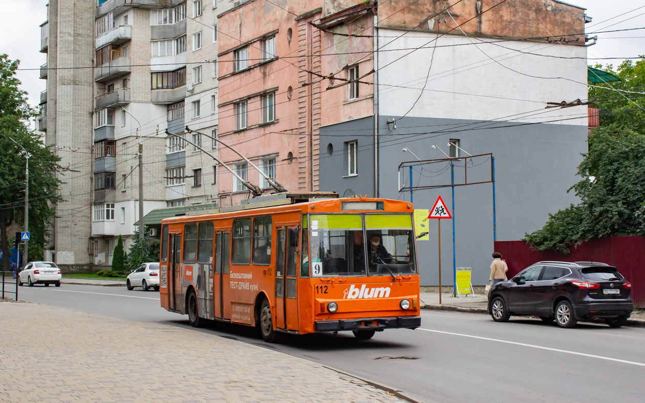 Тернополь, Škoda 14Tr02/6 № 112