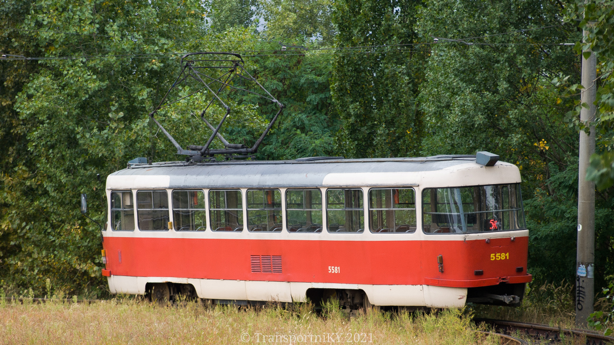 Киев, Tatra T3SUCS № 5581
