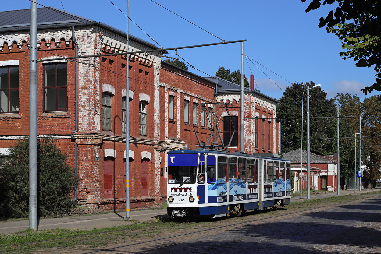 Лиепая, Tatra KT4D № 245