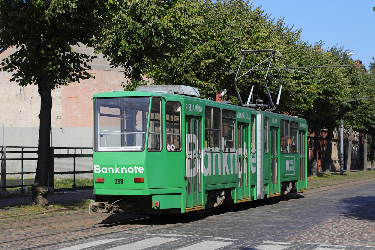 Лиепая, Tatra KT4D № 238