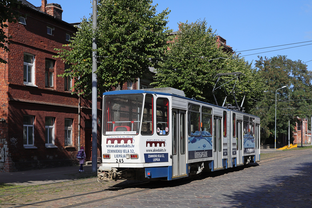 Лиепая, Tatra KT4D № 245