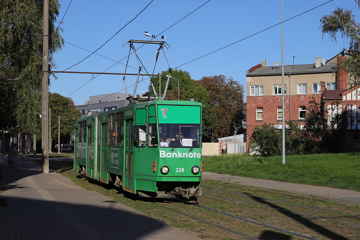 Лиепая, Tatra KT4D № 238