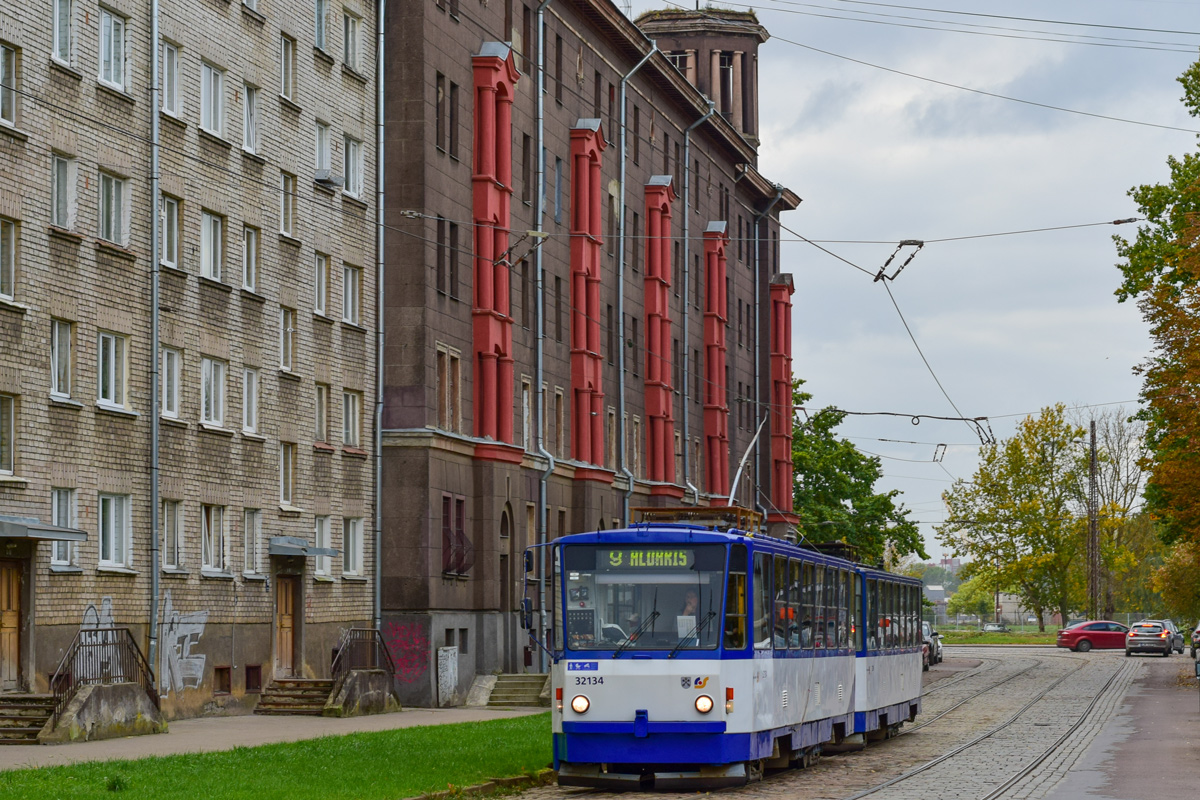 Рига, Tatra T6B5SU № 32134