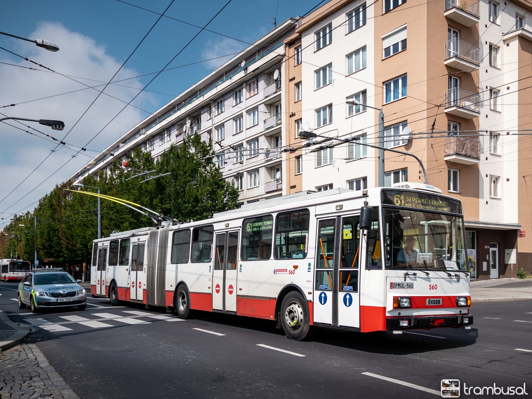 Усти-над-Лабем, Škoda 15Tr13/6M № 560