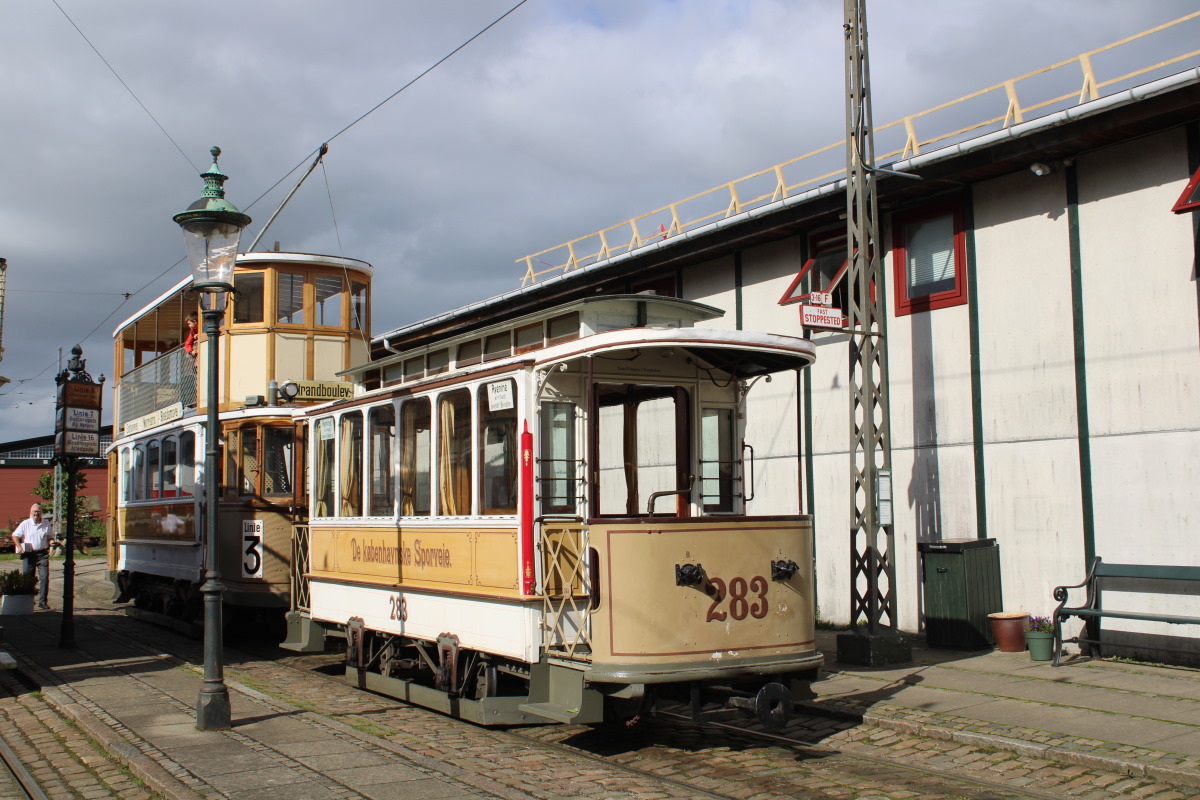 Скьолленесхольм, Двухосный прицепной вагон № 283