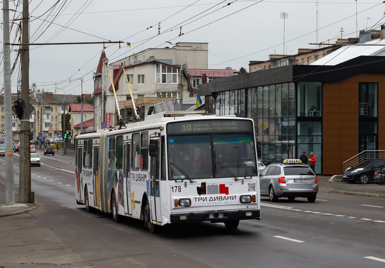Тернополь, Škoda 15TrM № 178