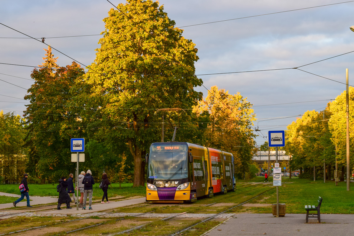 Рига, Škoda 15T ForCity Alfa Riga № 57136