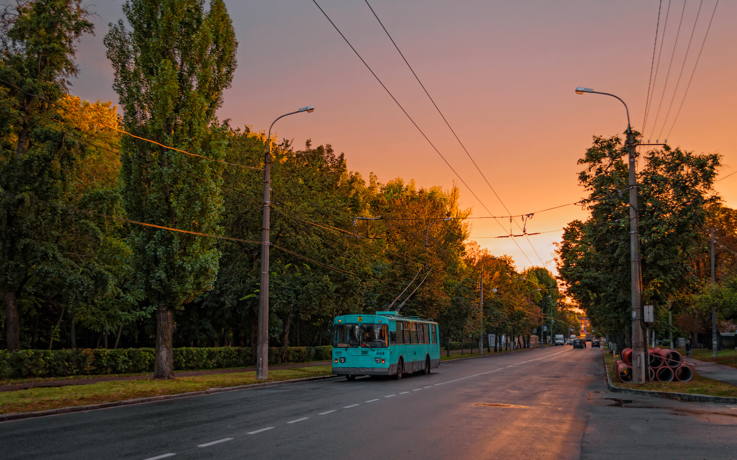 Чернигов, ЗиУ-682Г [Г00] № 444; Чернигов — Троллейбусные линии