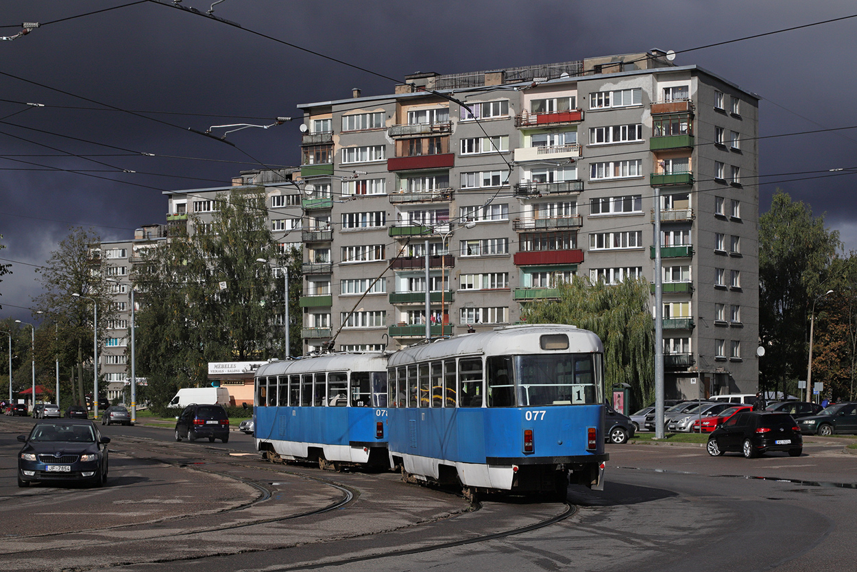 Daugavpils, Tatra T3DC2 # 077 Daugavpils, Tatra T3DC2 # 077