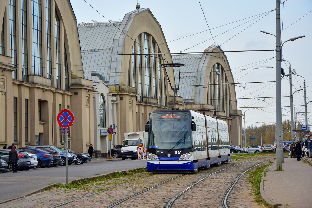 Рига, Škoda 15T ForCity Alfa Riga № 57191