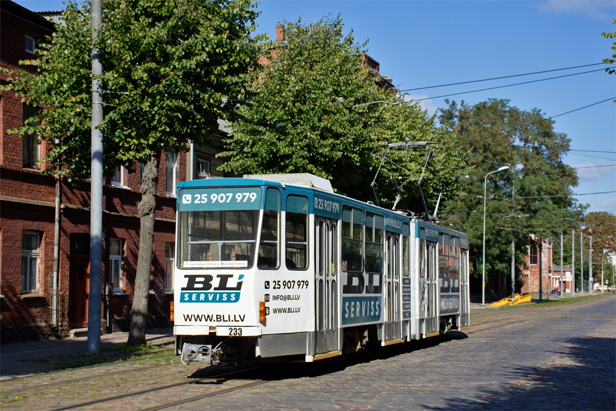 Liepaja, Tatra KT4SU č. 233