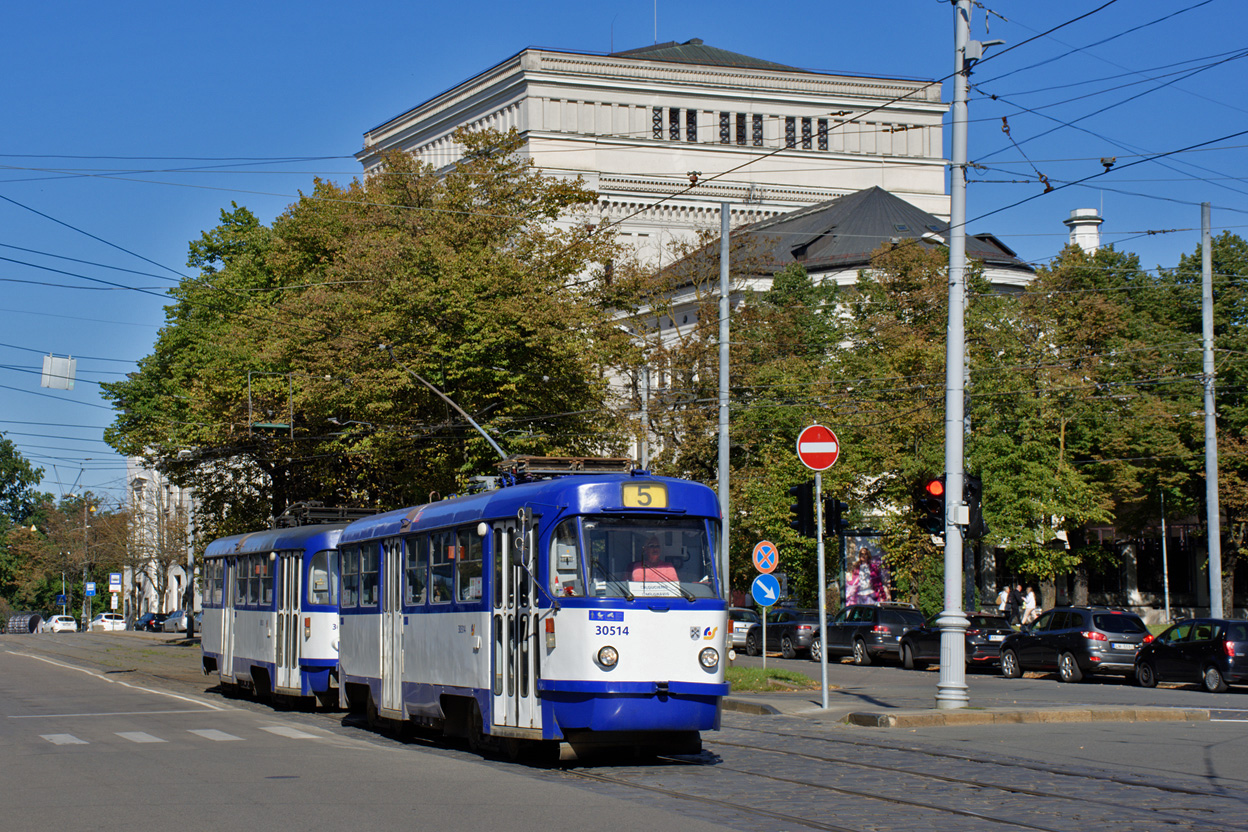 Riga, Tatra T3A — 30514