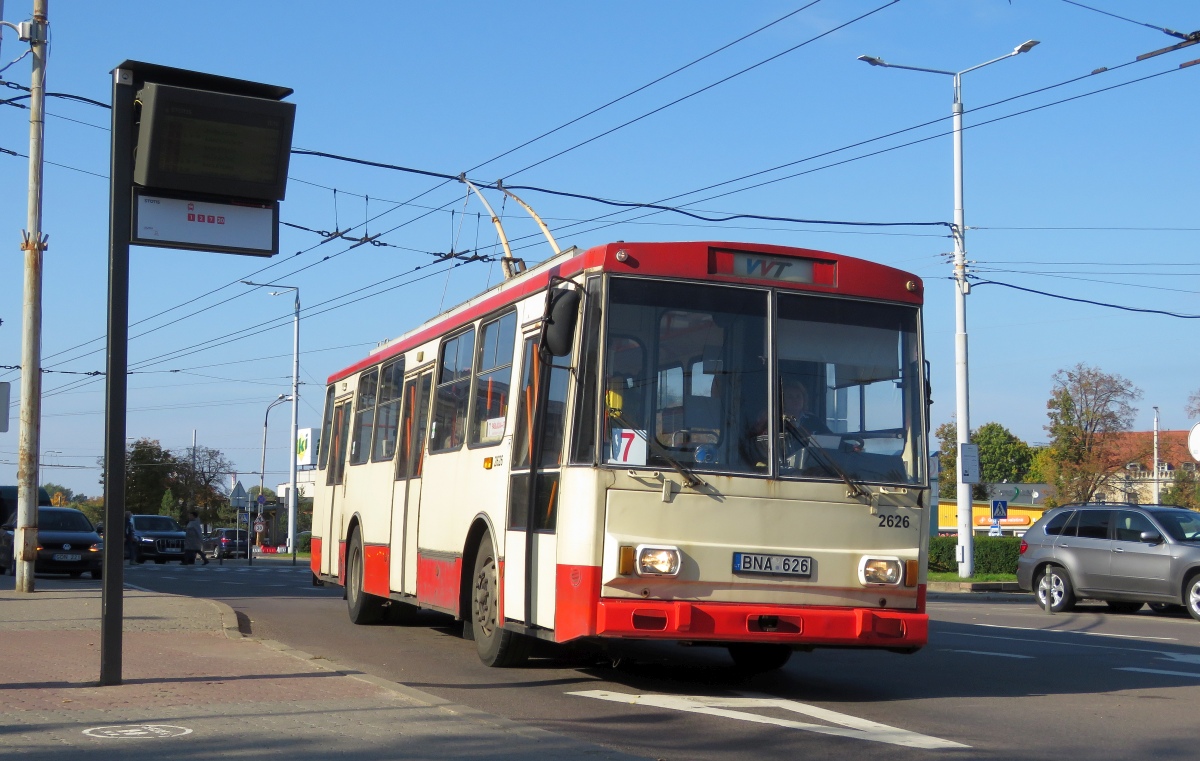 Вильнюс, Škoda 14Tr13/6 № 2626