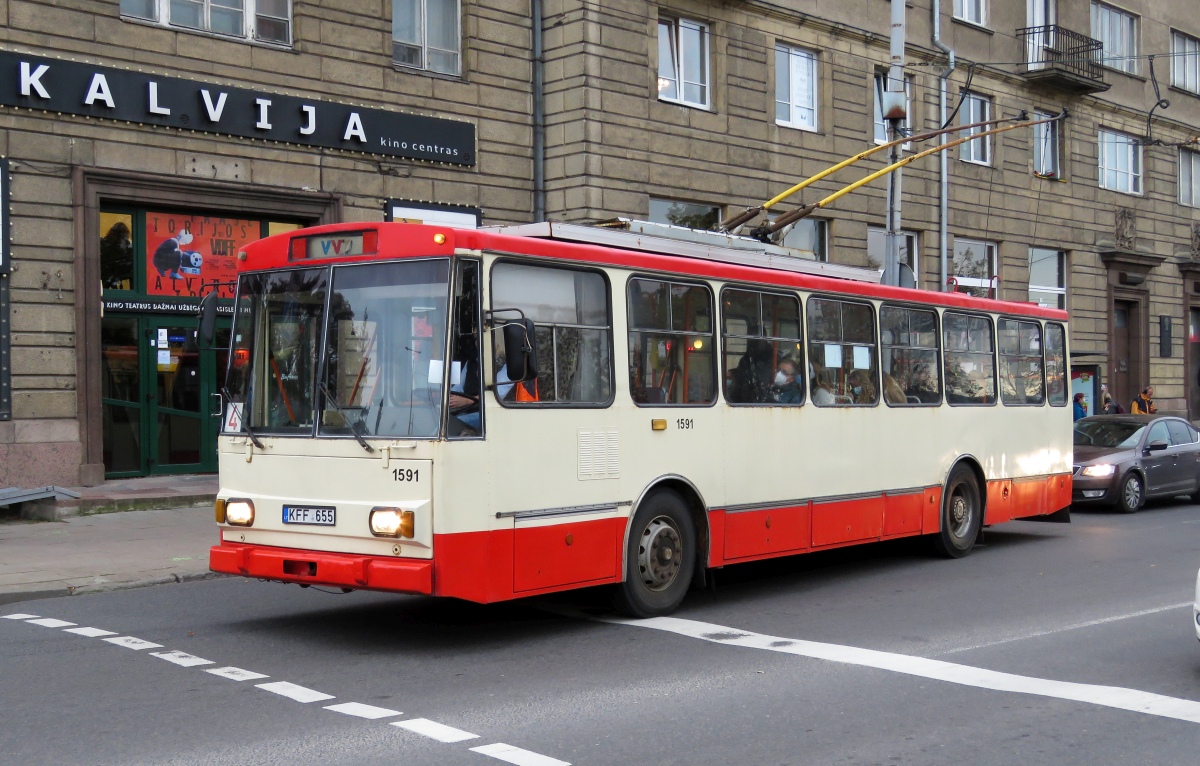 Wilno, Škoda 14Tr13/6 Nr 1591