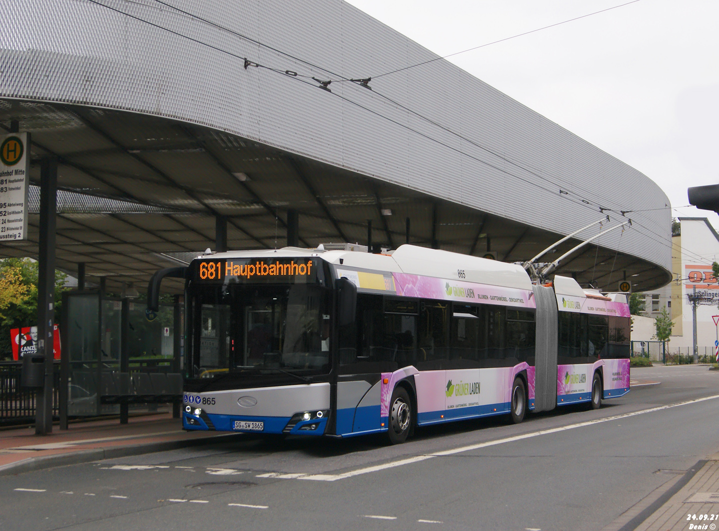 Золинген, Solaris Trollino IV 18 Kiepe № 865