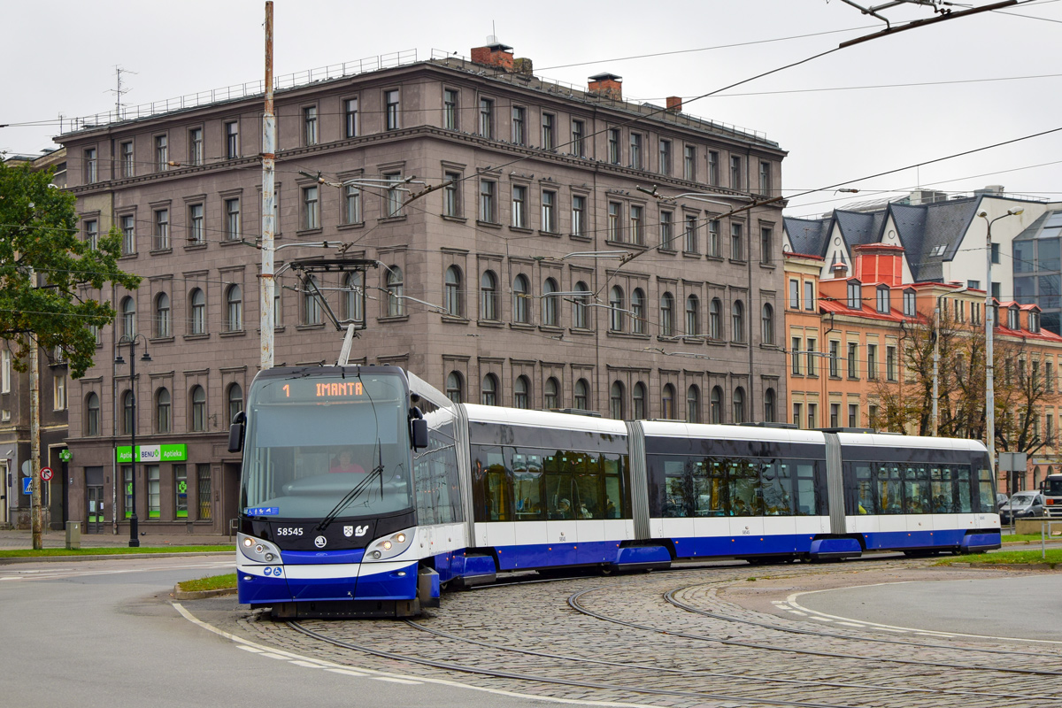 Рига, Škoda 15T2А ForCity Alfa Riga № 58545