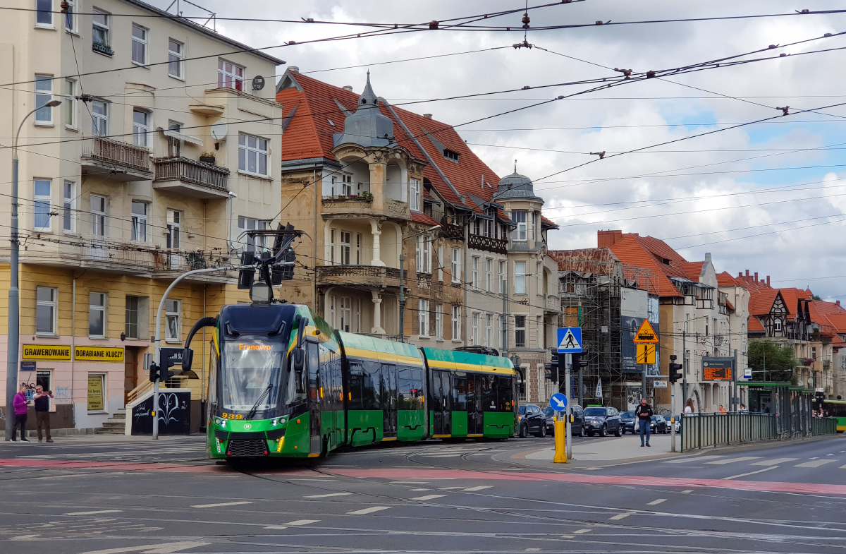 Poznań, Modertrans Moderus Gamma LF 03 AC BD # 939 Poznań, Modertrans Moderus Gamma LF 03 AC BD # 939