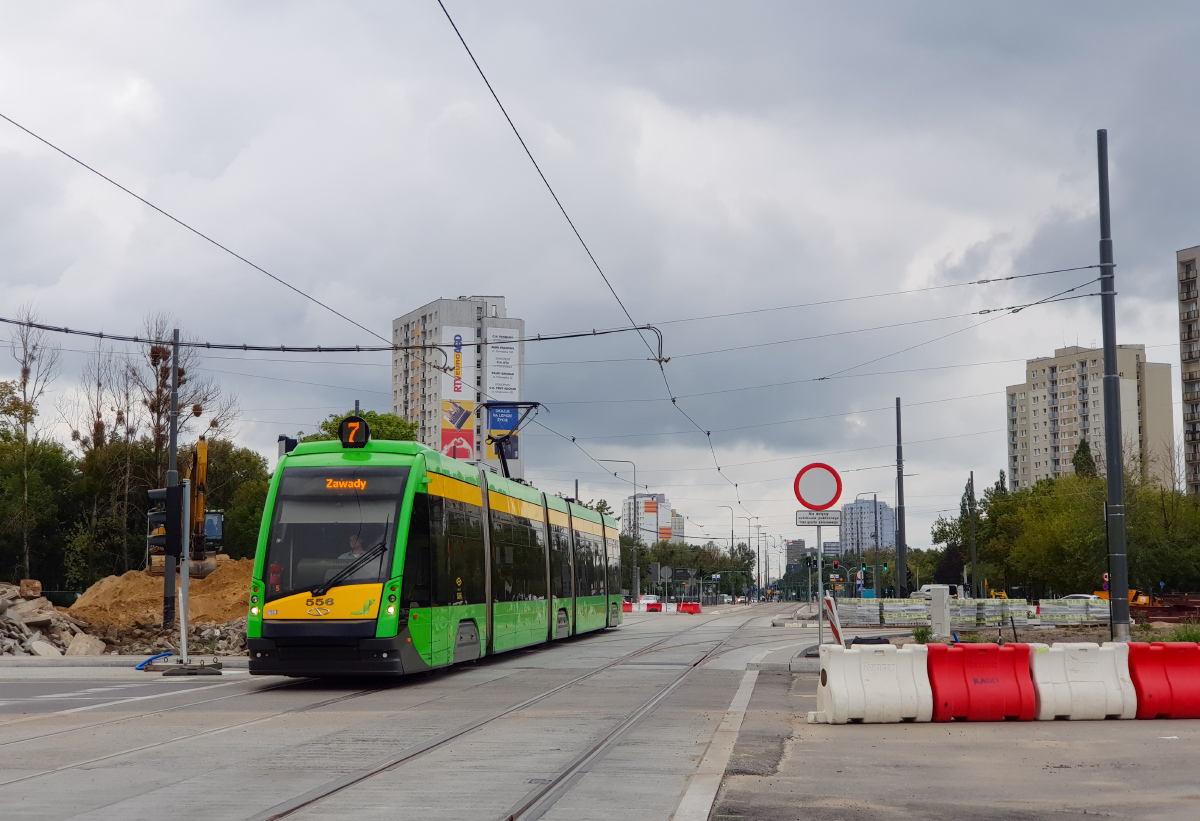 Познань, Solaris Tramino S105p № 556