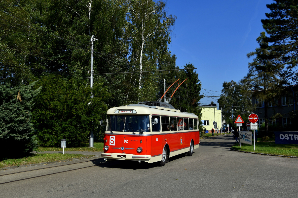 Острава, Škoda 9TrH23 № 82; Острава — День остравских транспортников 2021