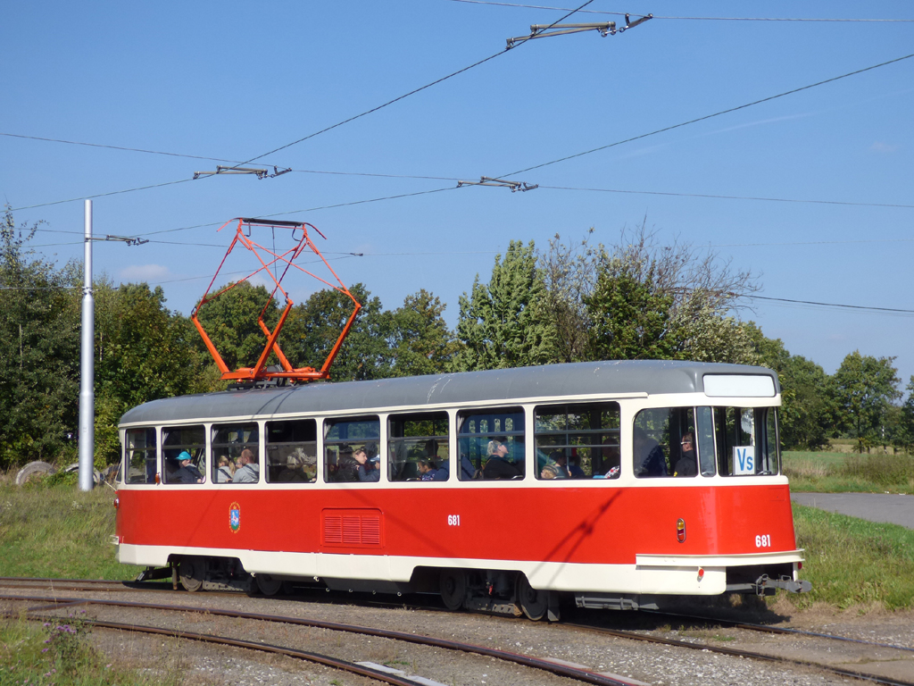 Острава, Tatra T2 № 681; Острава — День остравских транспортников 2021