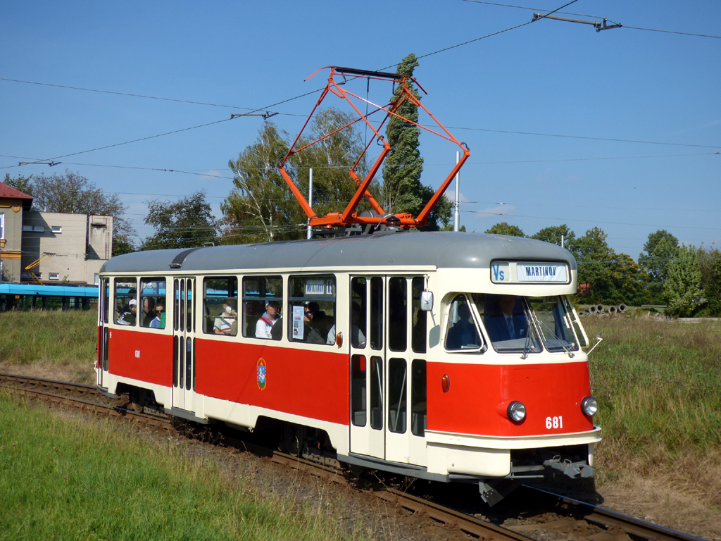 Острава, Tatra T2 № 681; Острава — День остравских транспортников 2021