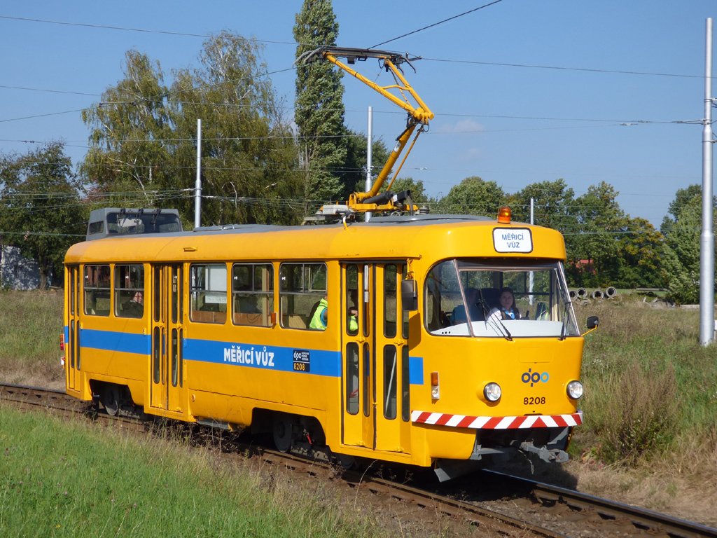Ostrava, Tatra T3 № 8208; Ostrava — Ostrava public transport workers' day 2021