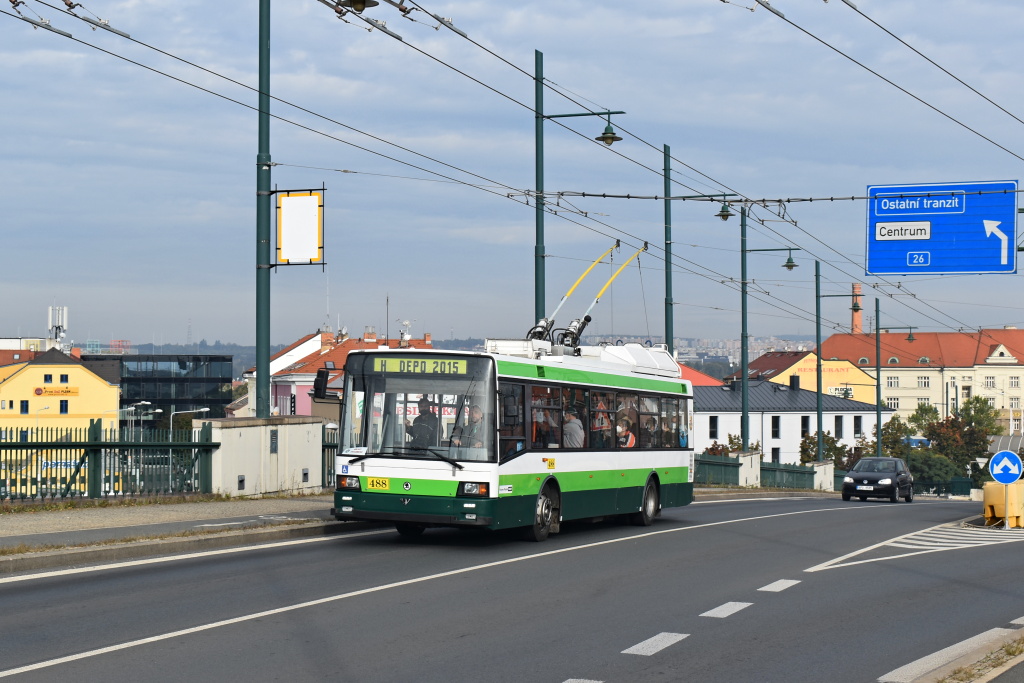 Страшице, Škoda 21TrACI № 488; Пльзень — Trolejbusové oslavy 80 let provozu a 85 let výroby / Празднование 80 лет эксплуатации троллейбусов и 85 лет производства
