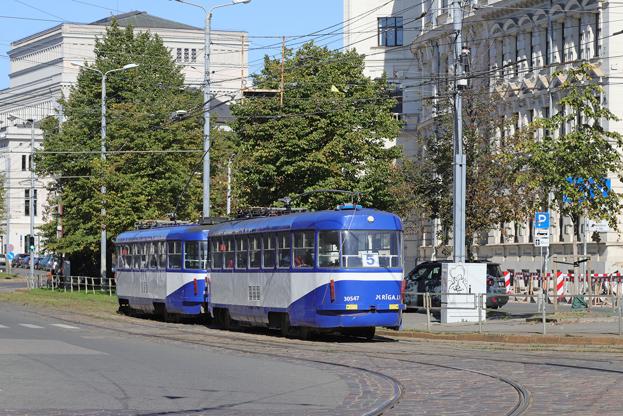 Рига, Tatra T3A № 30547